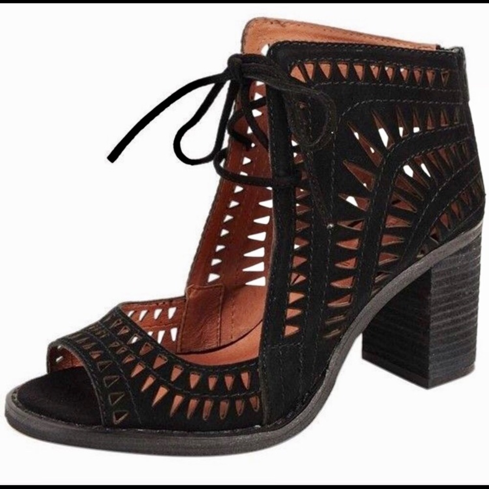 Jeffery Campbell “Cordillo” lace up heels